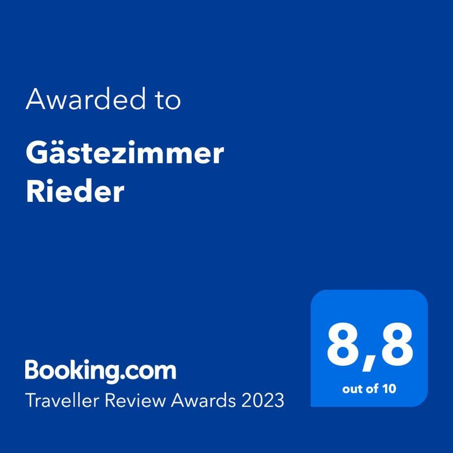 Отель Gaestezimmer Rieder Staatz Экстерьер фото